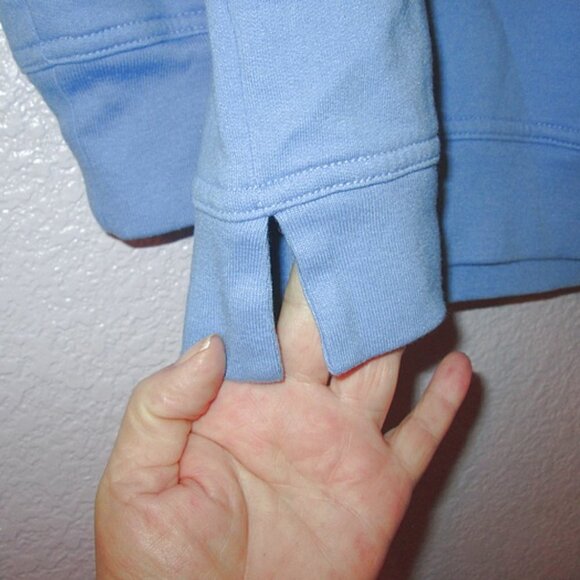 Vtg The GAP Women Sweatshirt Size M Big Spellout Long Sleeves Pullover Y2K Retro - Picture 10 of 11